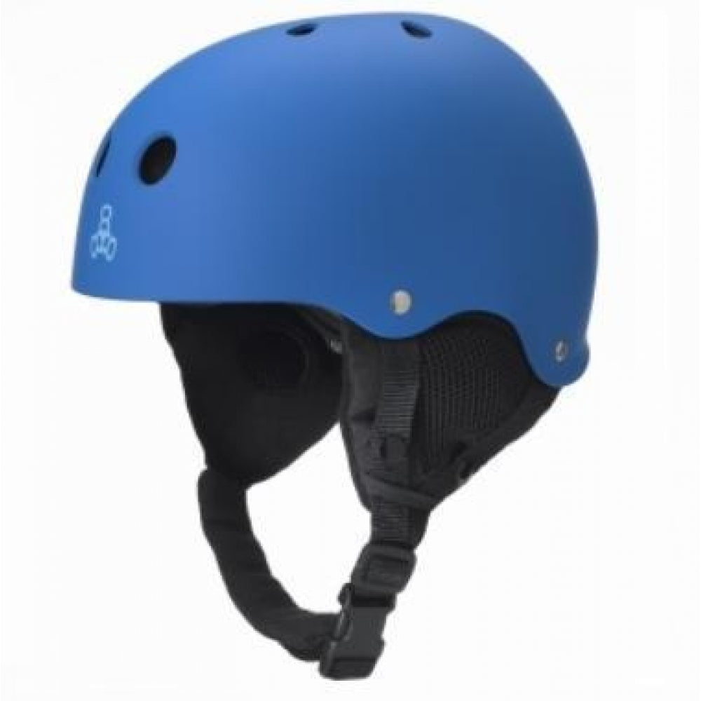 Triple 8 O'School Audio Snow Helmet Royal Gloss