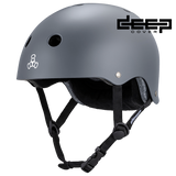 Triple 8 Deep Cover Helmet Grey Matte